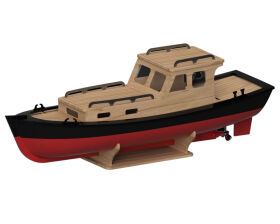 TÜRKMODEL KRICK Kabinen-Motorboot 1:35 Bausatz / 24572
