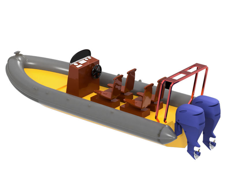 TÜRKMODEL KRICK Schlauchboot Zodiac 1:50 Bausatz / 24574