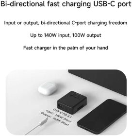ISDT 608PD Smart Charger DC 240W/10A USB C 140W/5A 1-6S...