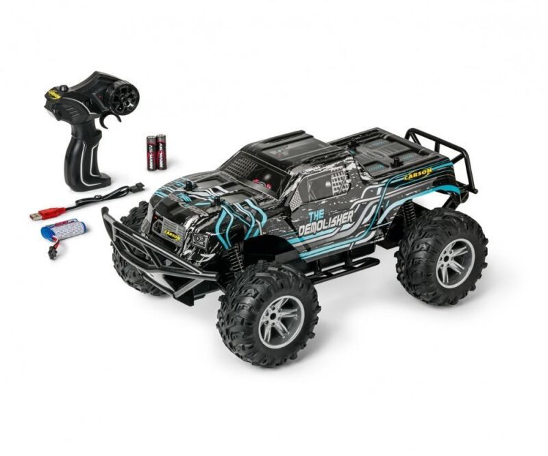 CARSON 1:10 The Demolisher 100% RTR türkis / 500404286