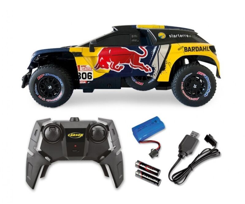CARSON 1:16 RC Peugeot Rally 3008 DKR LOEB 19 100% / 500404311