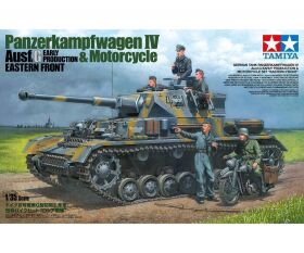 TAMIYA 1:35 Dt. PzKpfw.IV Ausf.G mit Krad Ost F. / 300025209