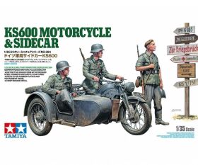 TAMIYA 1:35 Dt. Seitenwagengespann KS600 (3) / 300035384