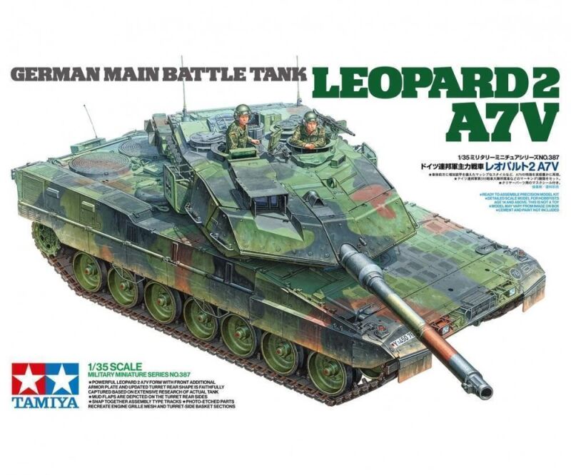 TAMIYA 1:35 KPz Leopard 2 A7V / 300035387