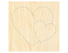 Donau Elektronik M-NB6 - Nagelbild Herz