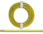 Donau Elektronik 325-354 - Drillingslitze 0,25 mm² / 5 m gelb-weiss-grün