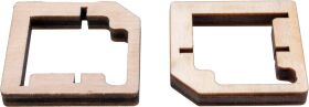 Robbe Modellsport CNC SERVORAHMEN FS 151 BB MG (1 PAAR) / 91073000