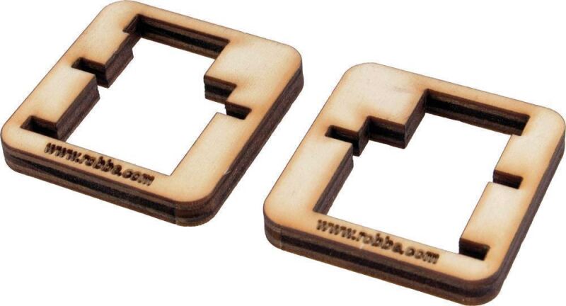 Robbe Modellsport CNC SERVORAHMEN FS 0009 (1 PAAR) / S00093000