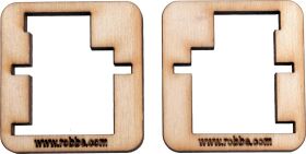 Robbe Modellsport CNC SERVORAHMEN FS 0009 (1 PAAR) / S00093000