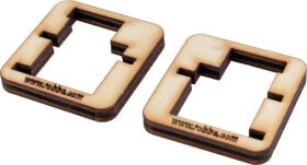 Robbe Modellsport CNC SERVORAHMEN FS 3003 BB (1 PAAR) /...