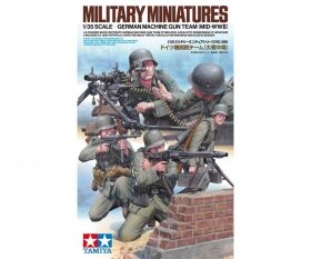 TAMIYA 1:35 Figuren-Set Dt. MG Truppen (5) Mit.WW2 /...