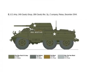 ITALERI 1:35 US M8 Greyhound / 510006364