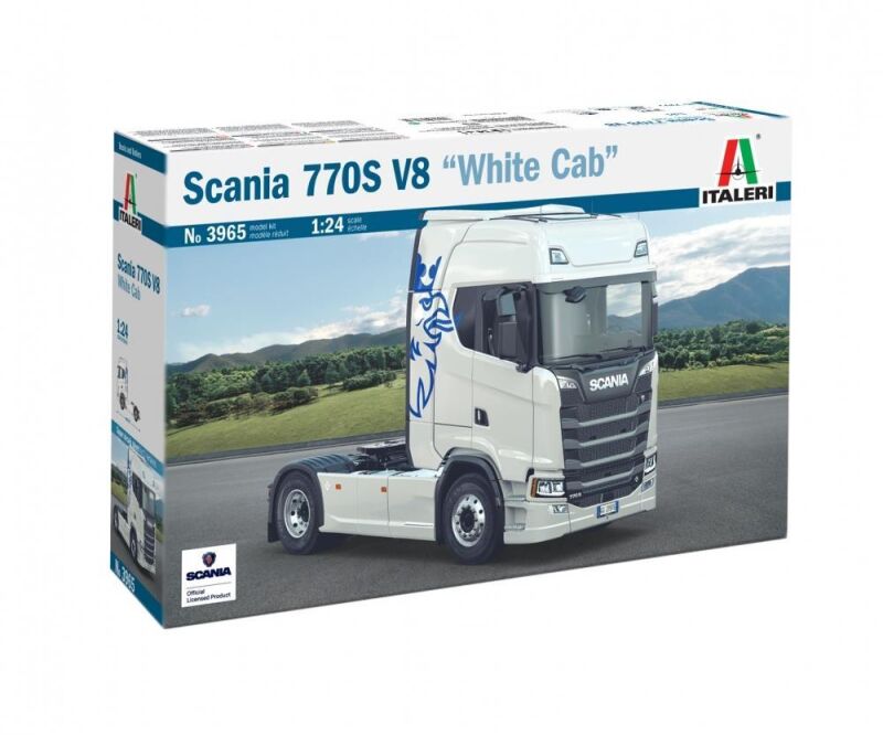 ITALERI 1:24 Scania 770 S V8 "White Cab" / 510003965