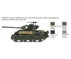 ITALERI 1:56 Sherman M4A3E8 Fury / 510025772