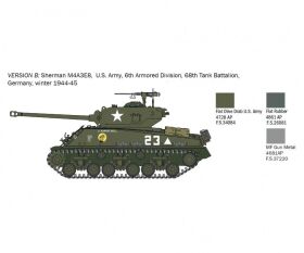 ITALERI 1:56 Sherman M4A3E8 Fury / 510025772