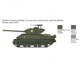 ITALERI 1:56 Sherman M4A3E8 Fury / 510025772