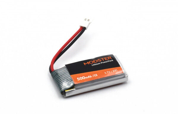 MODSTER Switch: Lipo-Akku 1S 3,7V 500mAh / MD12018