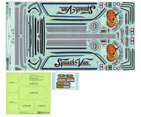 TAMIYA Aufkleber Squash Van GF-02 / 319490110