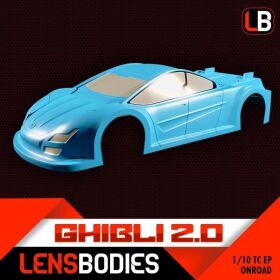 HOTRACE LENS BODIES 1/10 Elektro-Tourenwagen Ghibli 2.0...