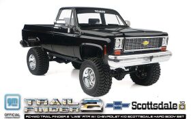 RC4WD Trail Finder 2 LWB Chevrolet K10 Scottsdale schwarz...