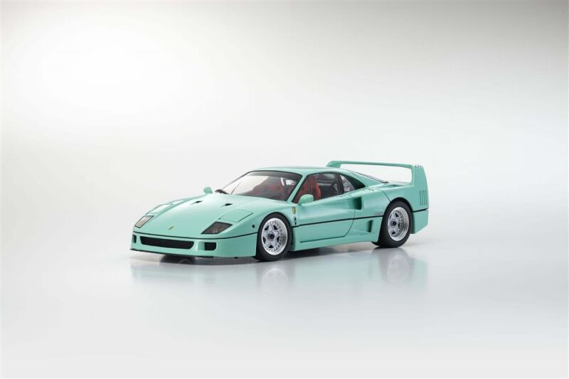 Kyosho 1:18 Ferrari F40 Mint Green 1987 Die-Cast Collection / KS08416MG