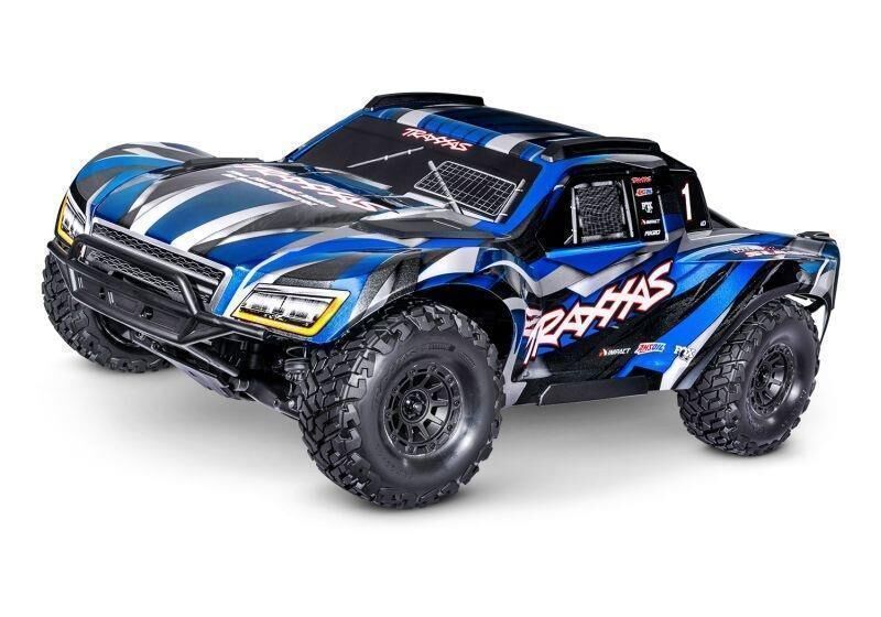 TRAXXAS MAXX-SLASH 6S 4x4 blau 1/8 Short-Course-Truck RTR / TRX102076-4BLUE