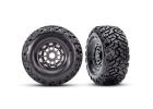 TRAXXAS T&W Felgen grau Maxx Slash Reifen l/r / TRX10272-GRAY