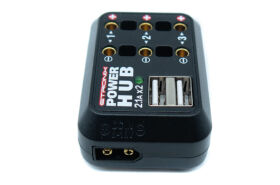 HRC Racing Multiport-Verteiler mit USB, Ladegerät-Zubehör / HRC9304MP