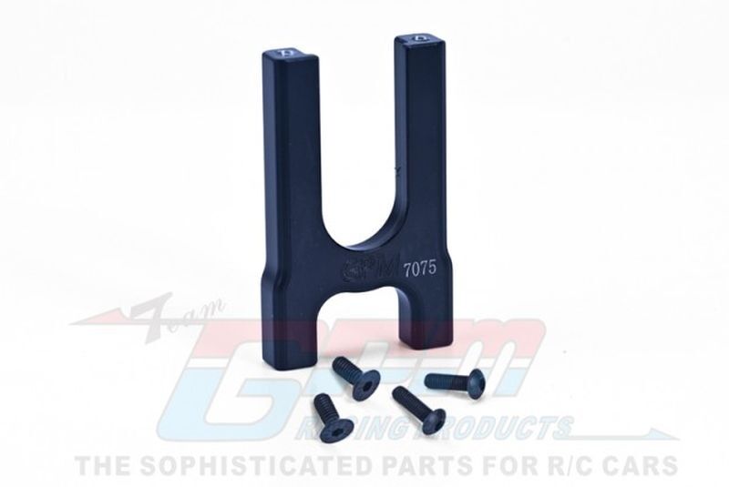 GPM ARRMA Aluminium Mitteldiffhalter vorne schwarz / GPMMAK017ANBK