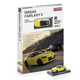 Kyosho 1:64 Nissan Fairlady-Z Book Type Yellow / KS07117Y