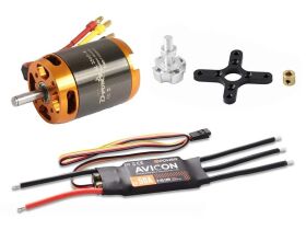 D-Power Brushless Set AL3548-4 & AVICON 50A Regler /...