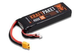 D-Power KRAFTPAKET 4000 3S LIPO 11,1 V 35/70C  - XT60 /...