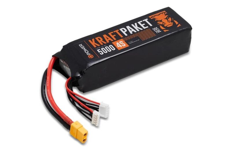 D-Power KRAFTPAKET 5000 4S LIPO 14,8 V 35/70C  - XT60 / KP50004