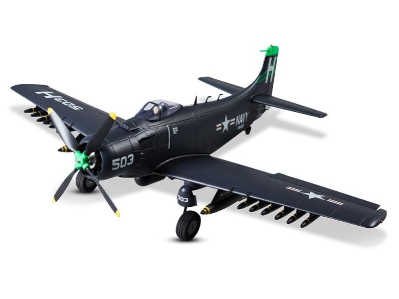 DERBEE A1 Skyraider Warbird PNP blau - 80cm / DB005PB