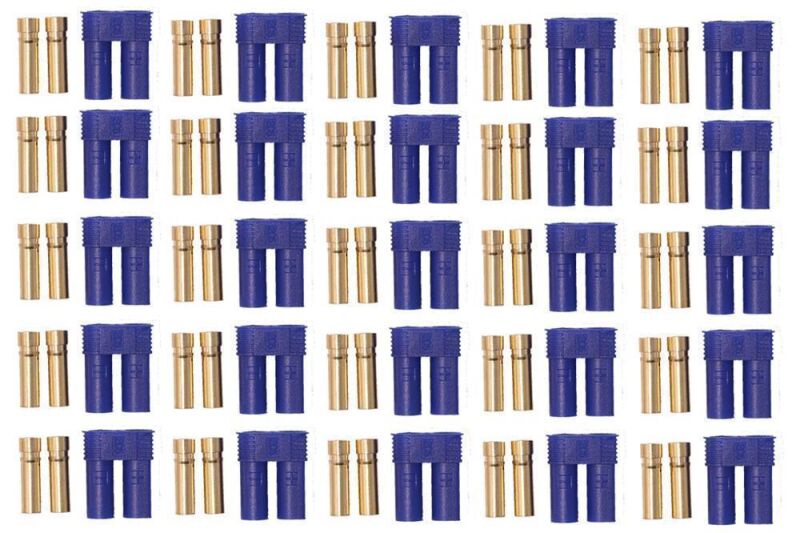 D-Power EC5 Hochstromkontakt Buchse blau 25 St. / AMEC5F25