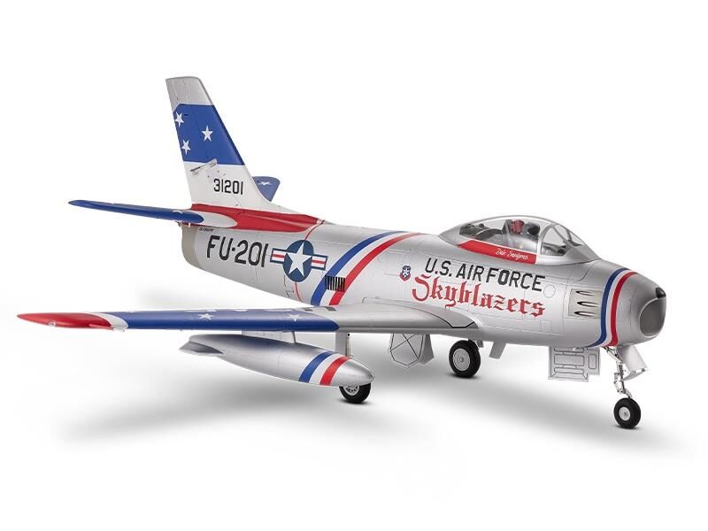 FMS F-86 Skyblazer Jet EDF 80 PNP blau - 122 cm / DPFMS143PBU