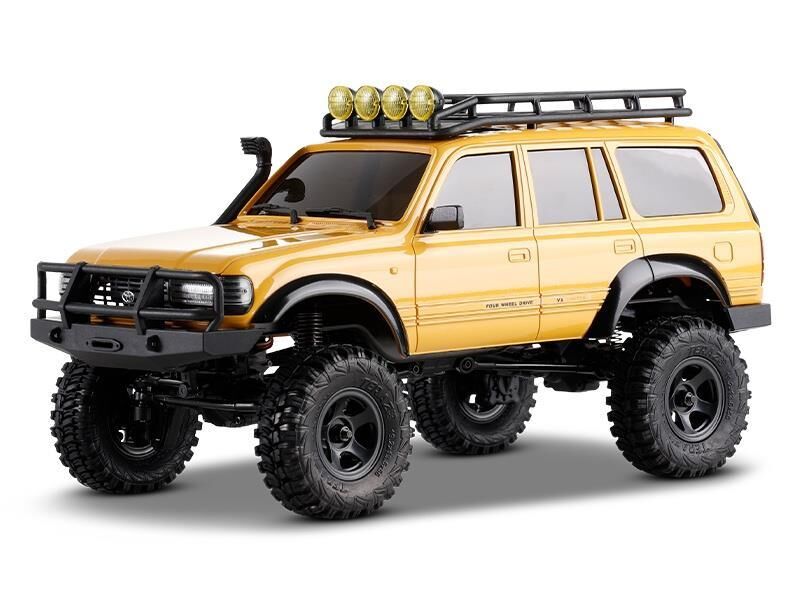 FMS FCX18 Toyota LC80 1:18 gelb - RTR 2.4GHz / DPFMS11831RTRYL