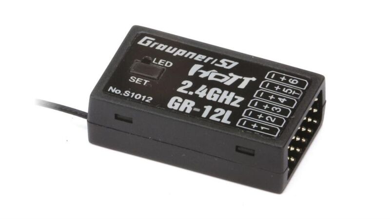 Graupner GR-12L HoTT - 2.4 GHz Empfänger / S1012