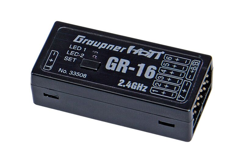 Graupner GR-16 HoTT - 2.4 GHz Empfänger / 33508