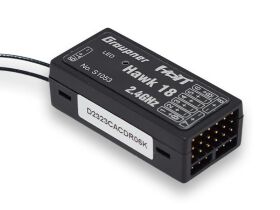 Graupner Hawk-18 HoTT - 2.4 GHz Empfänger / S1053