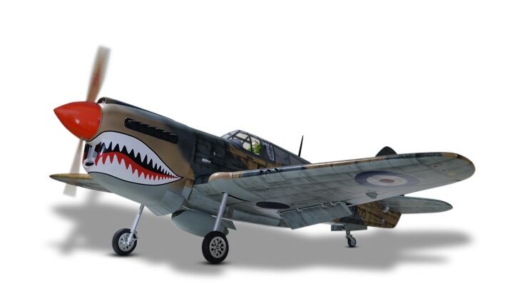 Phoenix P40 Warhawk GP/EP 35-55CC ARF Carbon - 204 cm / PH216
