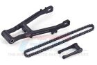 GPM 1/4 PROMOTO-MX MOTORCYCLE RTR ALU 7075 EXTEND SWING ARM(+30MM)+PULL ROD+CHAIN / GPMMX3057BK