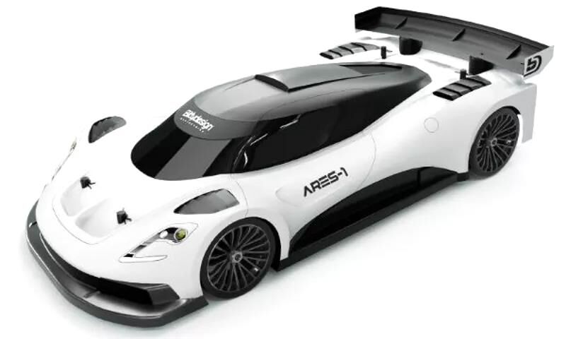 BittyDesign ARES-1 1/28 clear body Mini-Z / BD-MZ-AS1