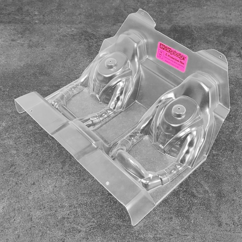 BittyDesign Clear Interior for TRAXXAS UDR FALCON-X body, Pre-cut / BD-TRX7-FLCX-DC