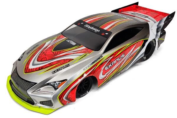 BittyDesign EKANUS 1/10 No Prep Street/Outlaw Drag racing clear body / BD-DG-EKA