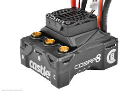 Castle Creations COBRA-8 Sensored-Sensorless Car ESC Car...