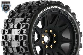 Louise RC MFT MT-UPHILL speed 1-8 Monster Truck Tire Set...