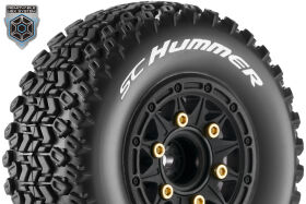 Louise RC SC-HUMMER 1-10 Short Course Tire Set Mounted...