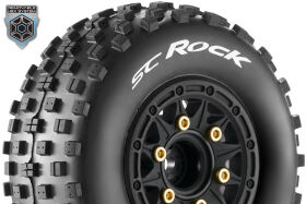 Louise RC SC-ROCK 1-10 Short Course Tire Set Mounted Soft...
