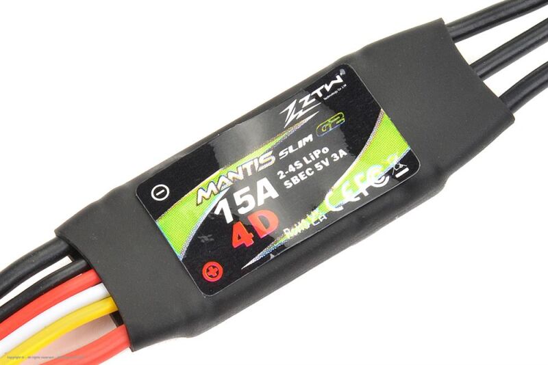 ZTW Mantis Slim 15A SBEC G2- 2-4S SBEC 5V/3A / ZT-2015111